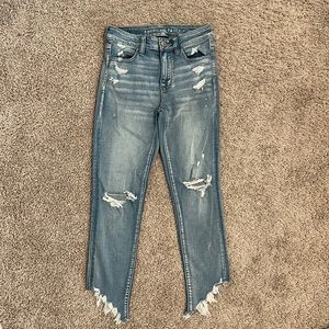 American Eagle High Rise Jegging Crop size 2